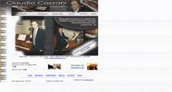 Desktop Screenshot of claudiocozzani.net